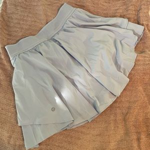Lululemon Court Rival High-Rise Skirt Pastel Blue size 6